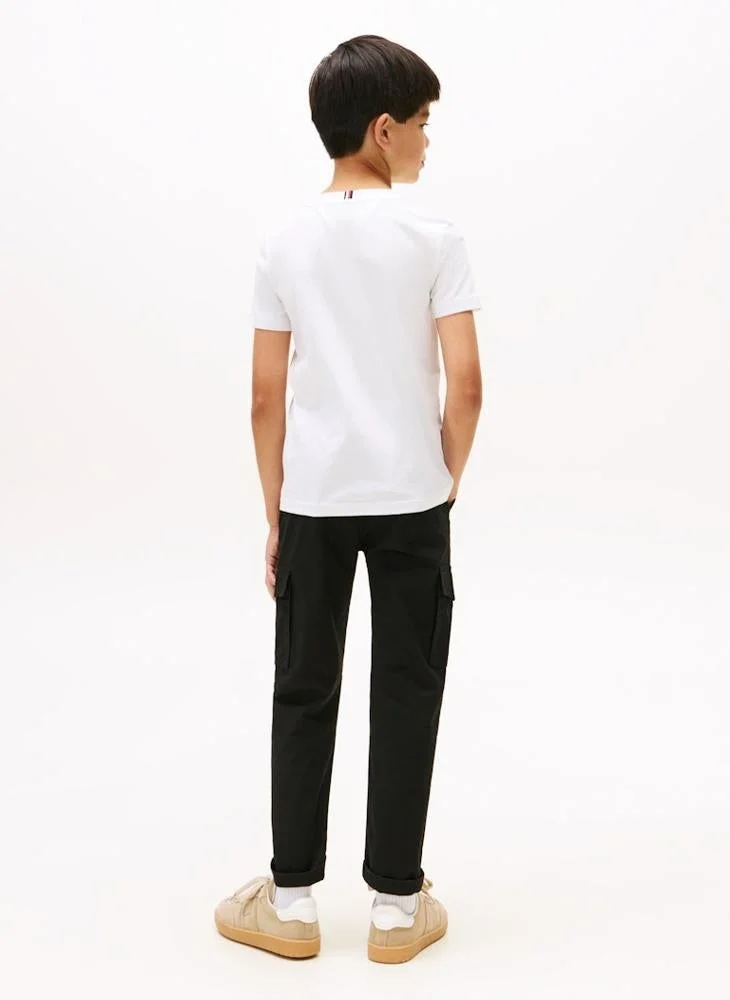 TOMMY HILFIGER Kids Varsity Crew Neck T-Shirt